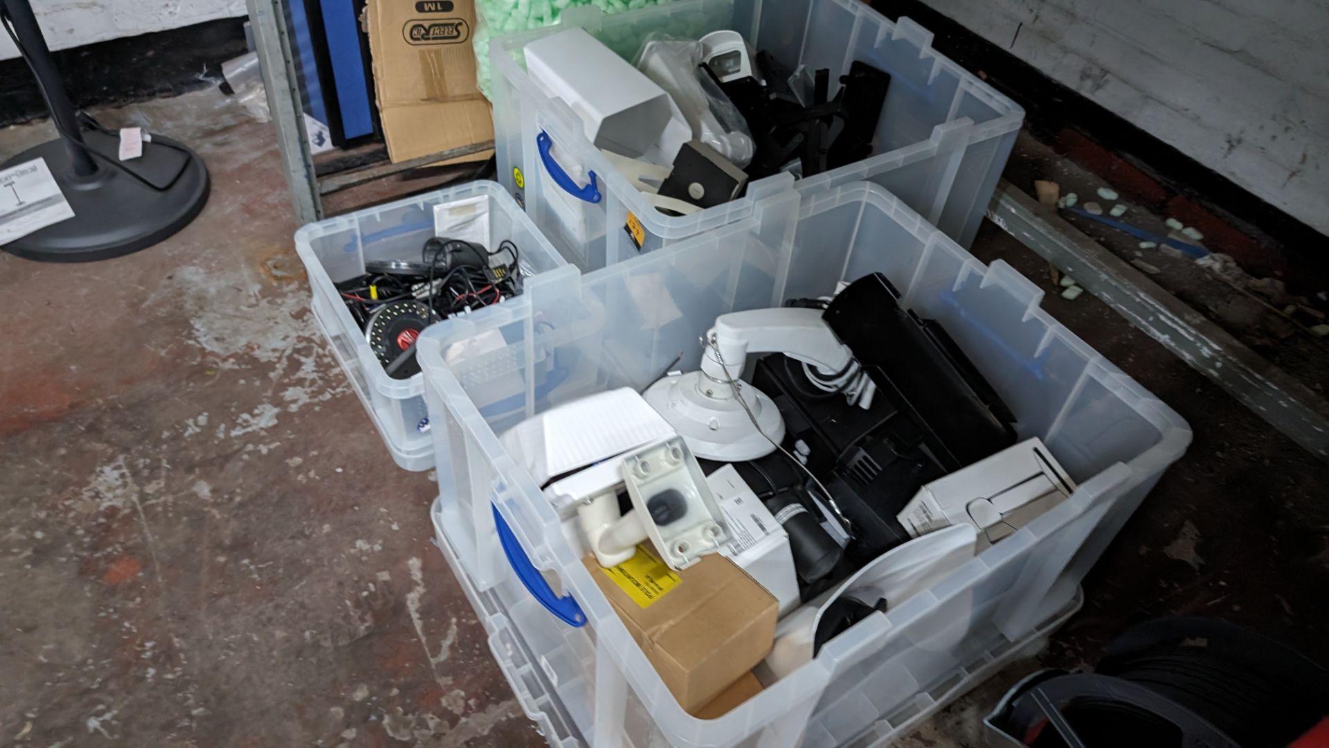 The contents of 3 crates of assorted camera enclosures and related items - Image 10 of 10