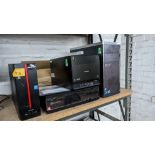 4 off assorted computers - no monitors, keyboards or other ancillaries
