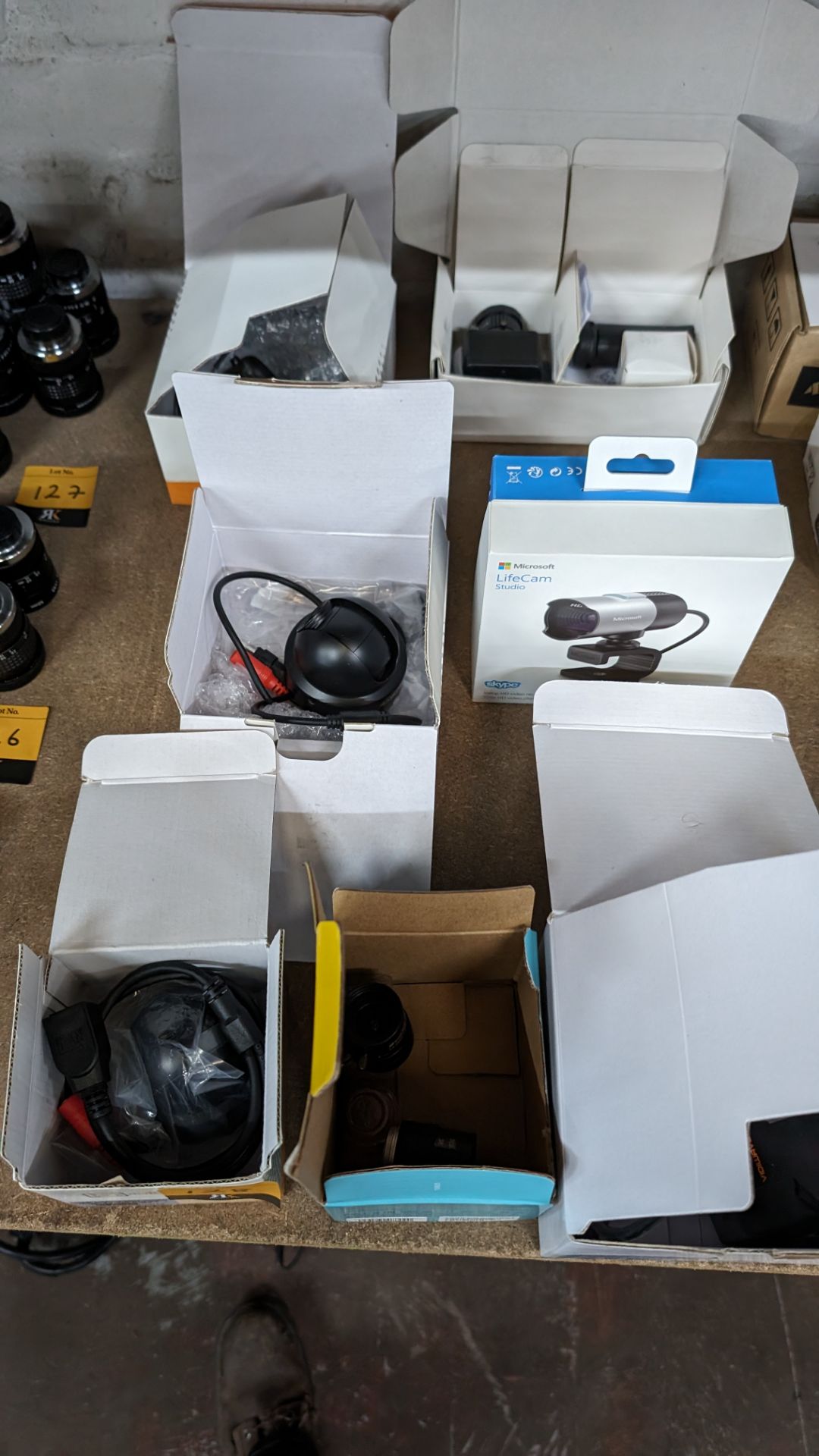 Quantity of assorted cameras, lenses and other related equipment, comprising 7 x boxes and their con - Image 10 of 10