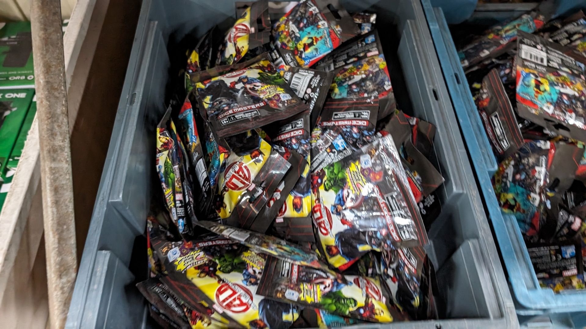 The contents of a crate of ALD Age of Ultron Dicemaster packs - Image 2 of 4