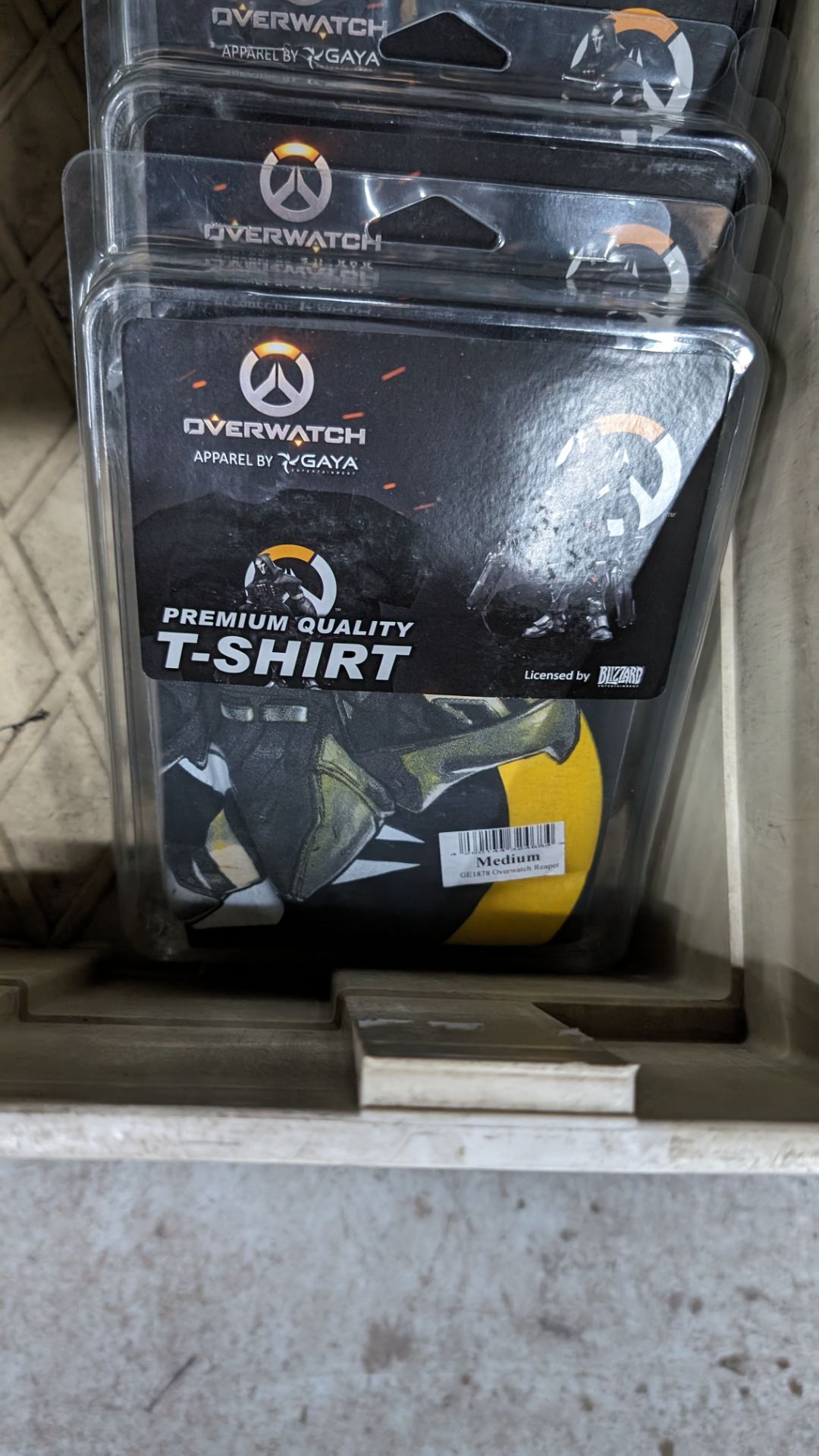 The contents of a crate of Overwatch t-shirts - Image 4 of 4