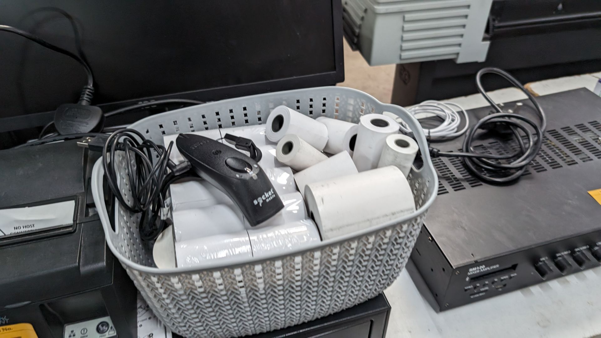 Epos equipment comprising cash drawer, Star thermal receipt printer, quantity of till roll, Socket m - Image 3 of 9
