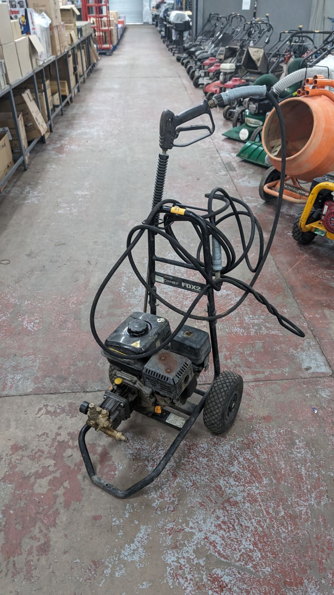 Comet model FDX2 12/200 pressure washer system