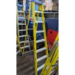 Werner 8 tread electrician's insulated stepladders