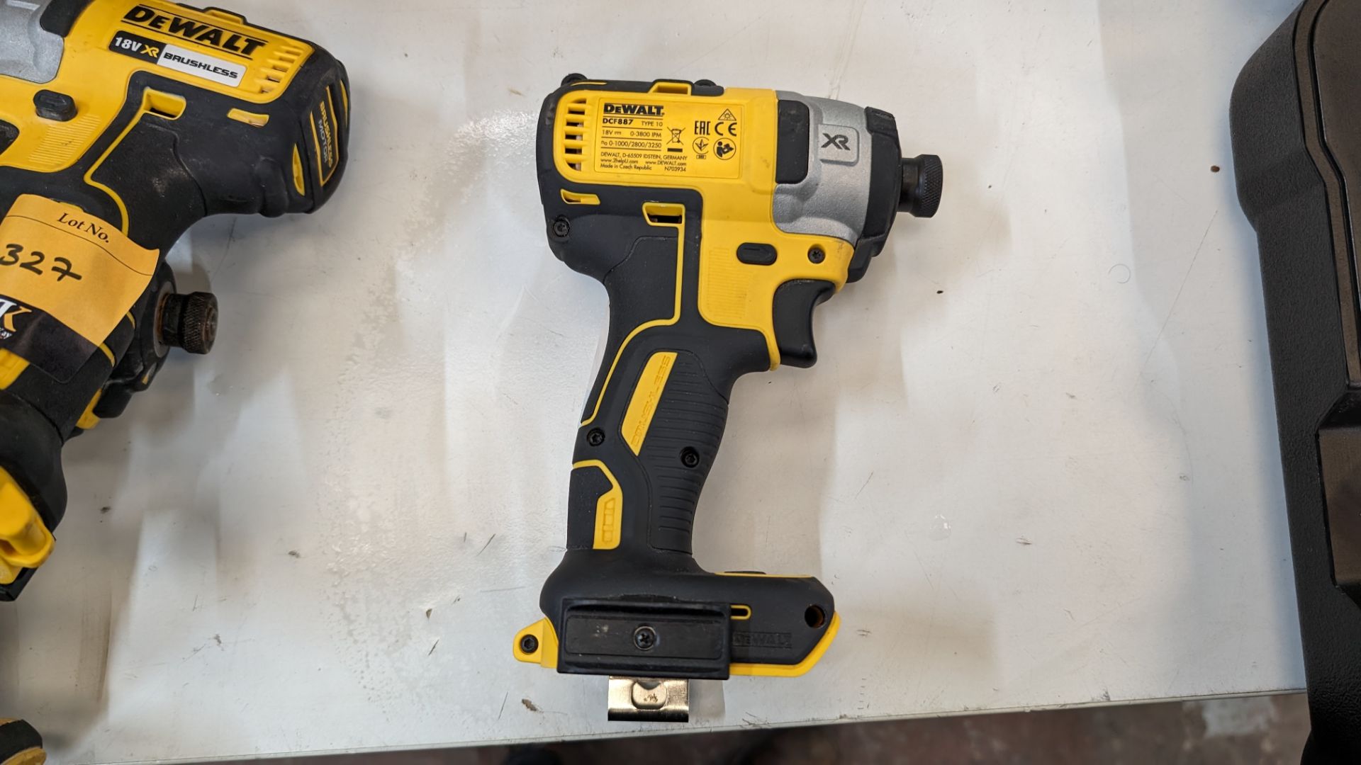 DeWalt DCF887 cordless driver - no battery or charger - Image 5 of 6