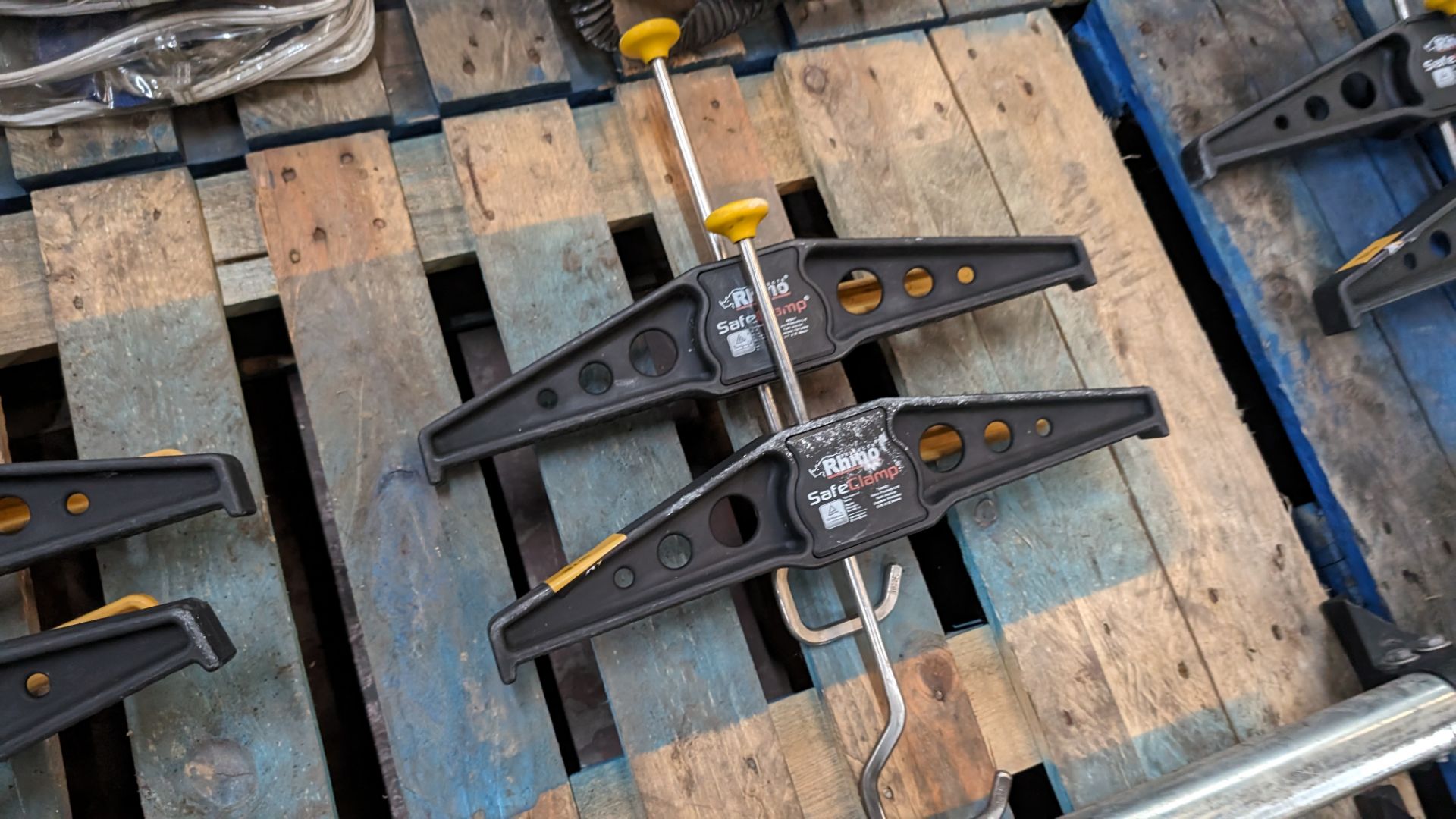 2 off Rhino safe ladder clamps