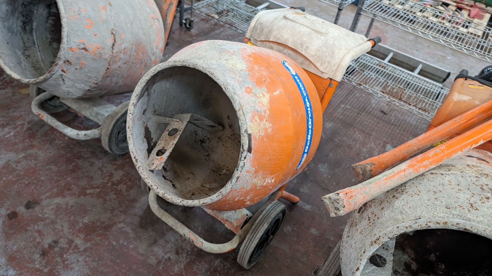 Belle M50B Minimix 150 petrol powered cement mixer - Image 3 of 7