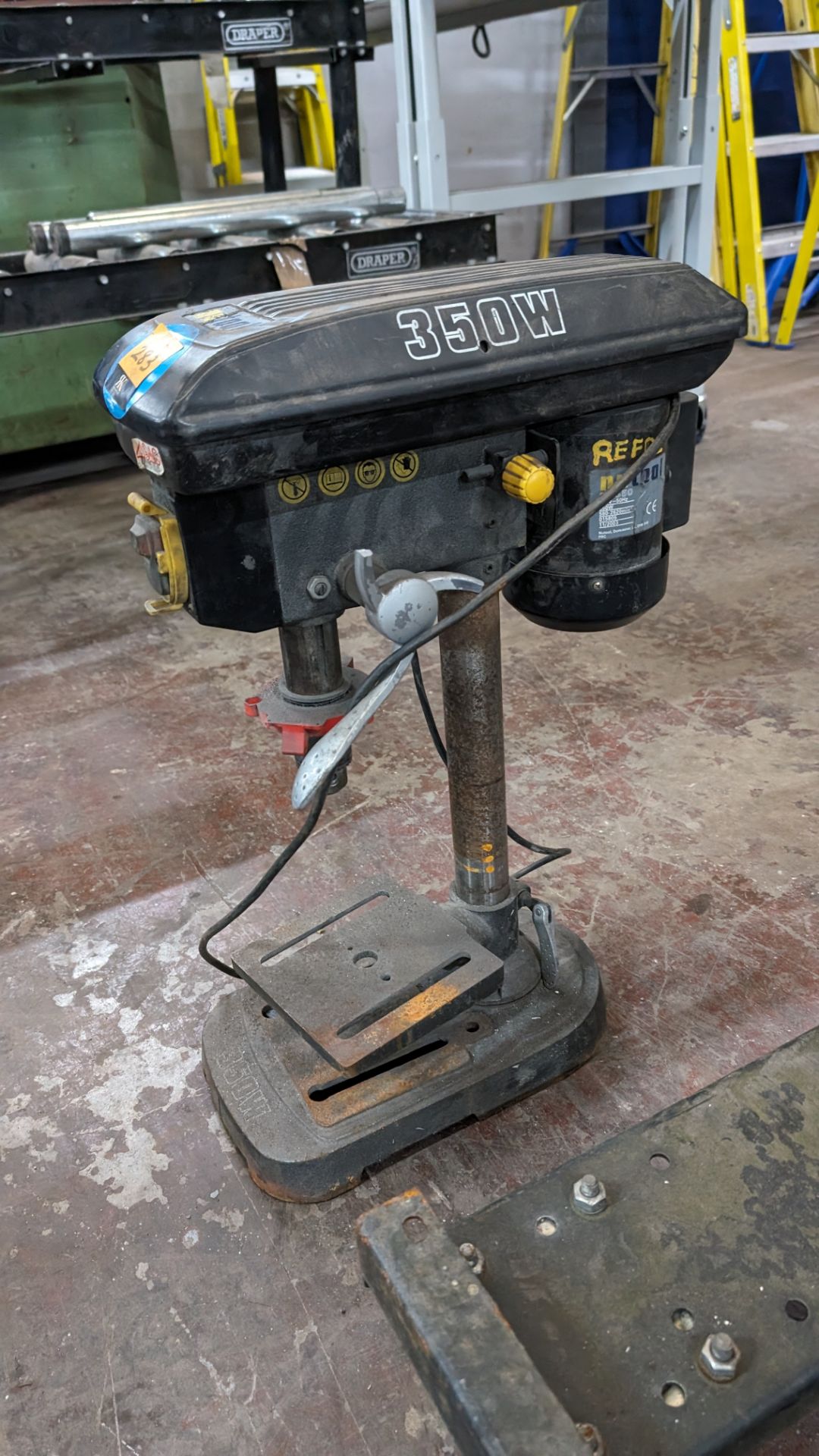 Compact tabletop 350W drill press - Image 5 of 5