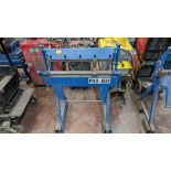 Sheet bending machine approximately 65cm capacity