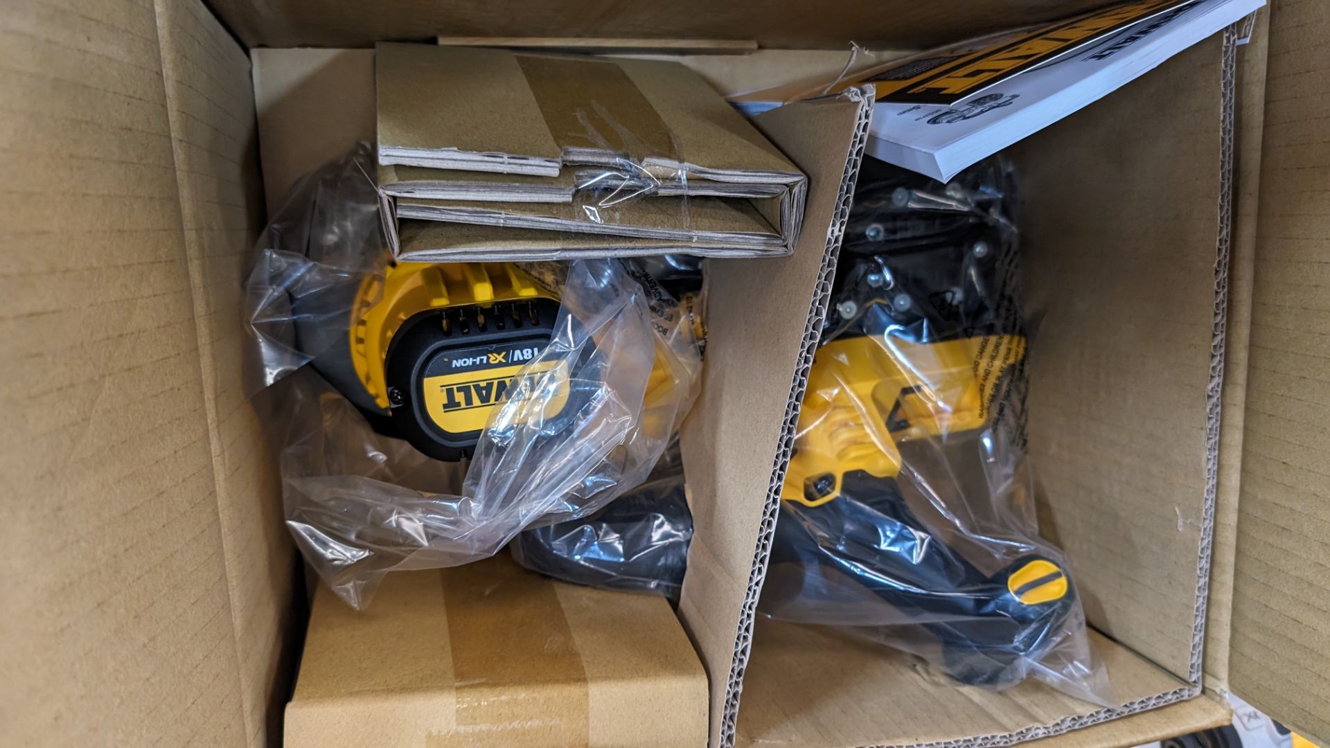 DeWalt XR model DCS371N cordless bandsaw. Bare unit, no battery or charger. Appears new & unused - - Image 6 of 8