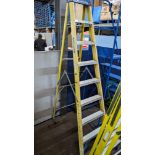 Werner 8 tread electrician's insulated stepladders