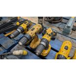 3 off DeWalt drivers each with a battery - no chargers