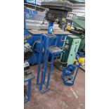 Floor standing single spindle drill