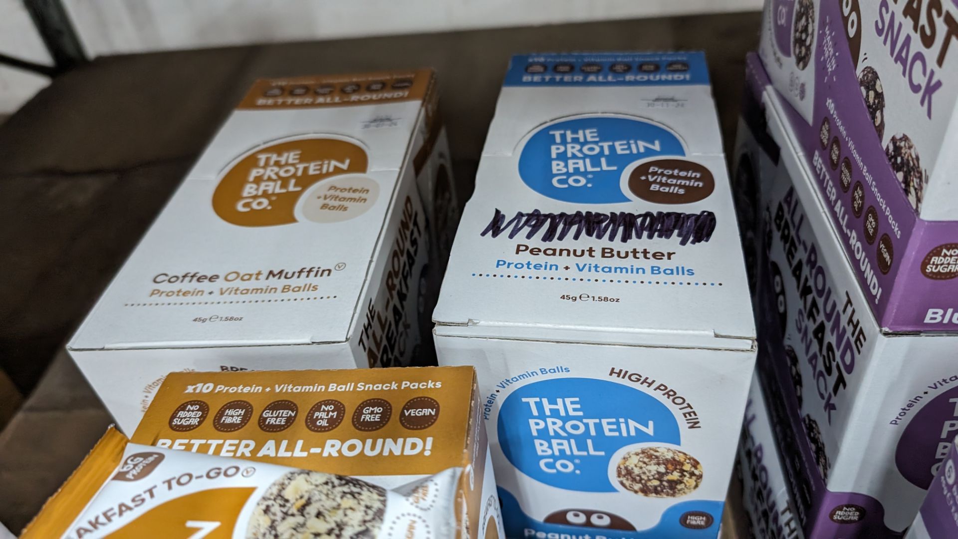 17 boxes of The Protein Ball Co breakfast to-go. Each box contains 10 snack packs although it shoul - Image 8 of 10