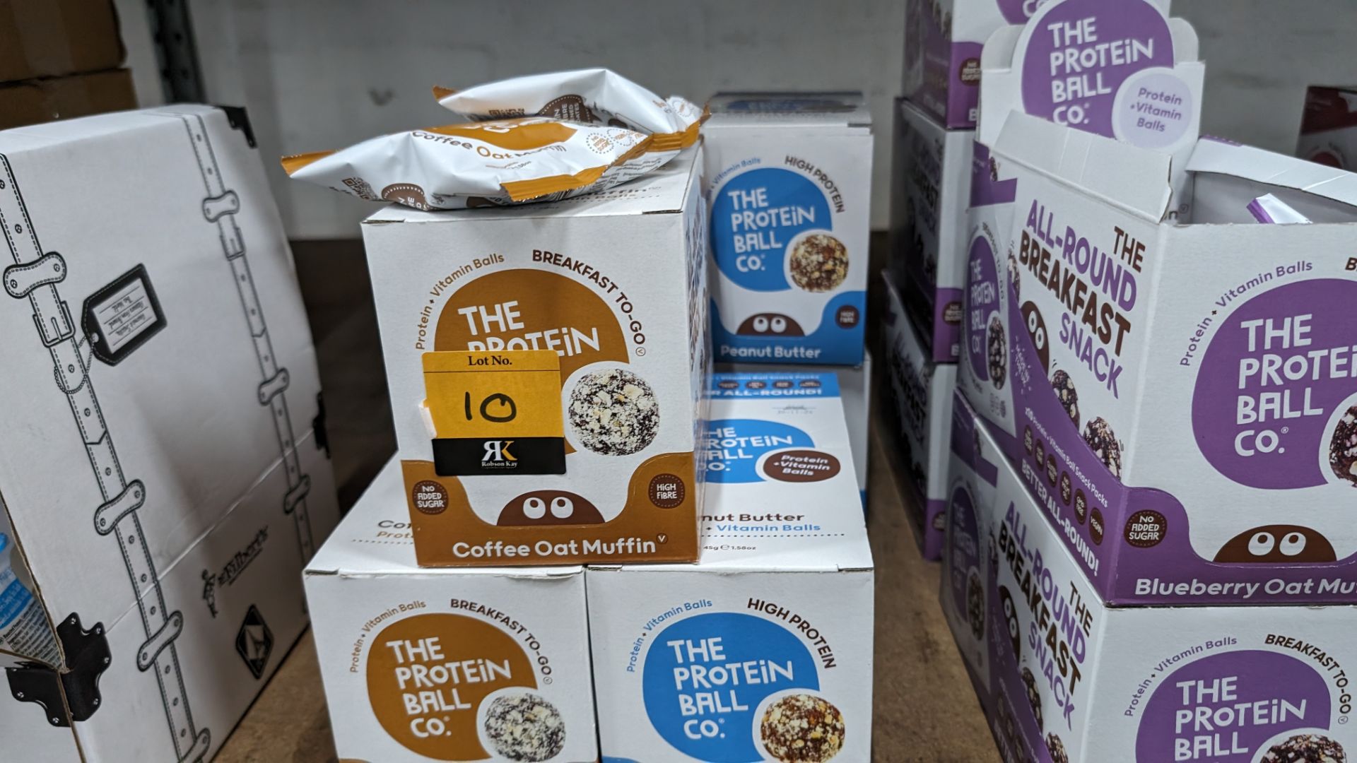 17 boxes of The Protein Ball Co breakfast to-go. Each box contains 10 snack packs although it shoul - Image 3 of 10