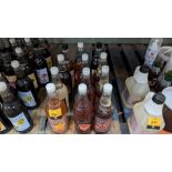 12 off 1 litre bottles of Sweetbird syrups of assorted types & flavours. Best before dates from Mar