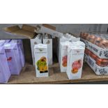 19 off 1 litre cartons of Sweetbird smoothie mix. This lot comprises 8 cartons of mango flavoured m