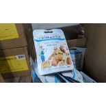 20 packets of Mr Filbert's simply sea salt mixed nuts, each bag containing 40g of product, with a be
