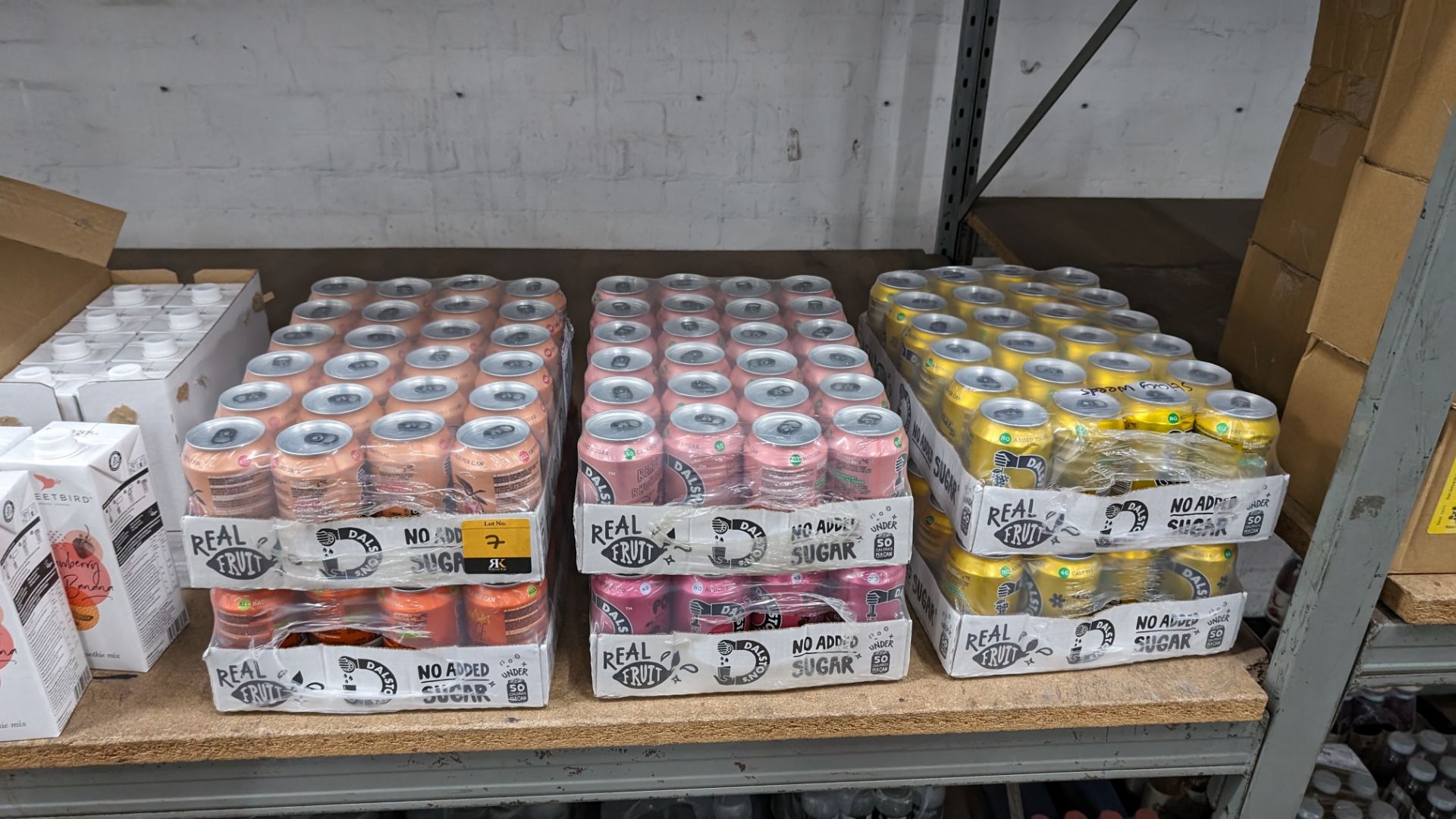 6 cases of Dalston's real fruit no added sugar drinks, each case comprising 24 off 330ml cans. This - Image 2 of 11
