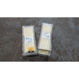 6 off 1kg packs of mozzarella cheese slices, suitable for vegetarians, best before date December 202