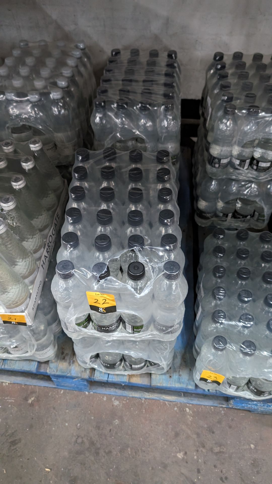 96 off 500ml bottles of Harrogate still spring water, best before date January 2026 (4 cartons)