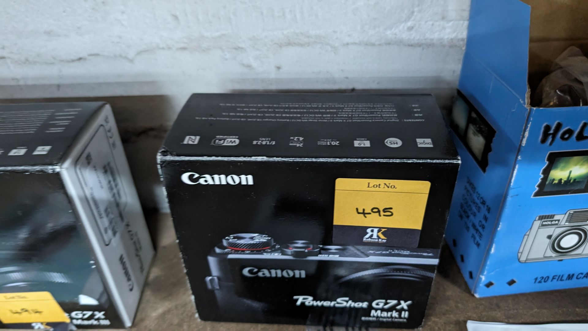 Canon PowerShot G7X Mark II camera, including battery and charger - Image 7 of 12