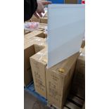 8 off 595mm x 595mm 4000k 45w LED lighting panels, each including driver - 1 carton