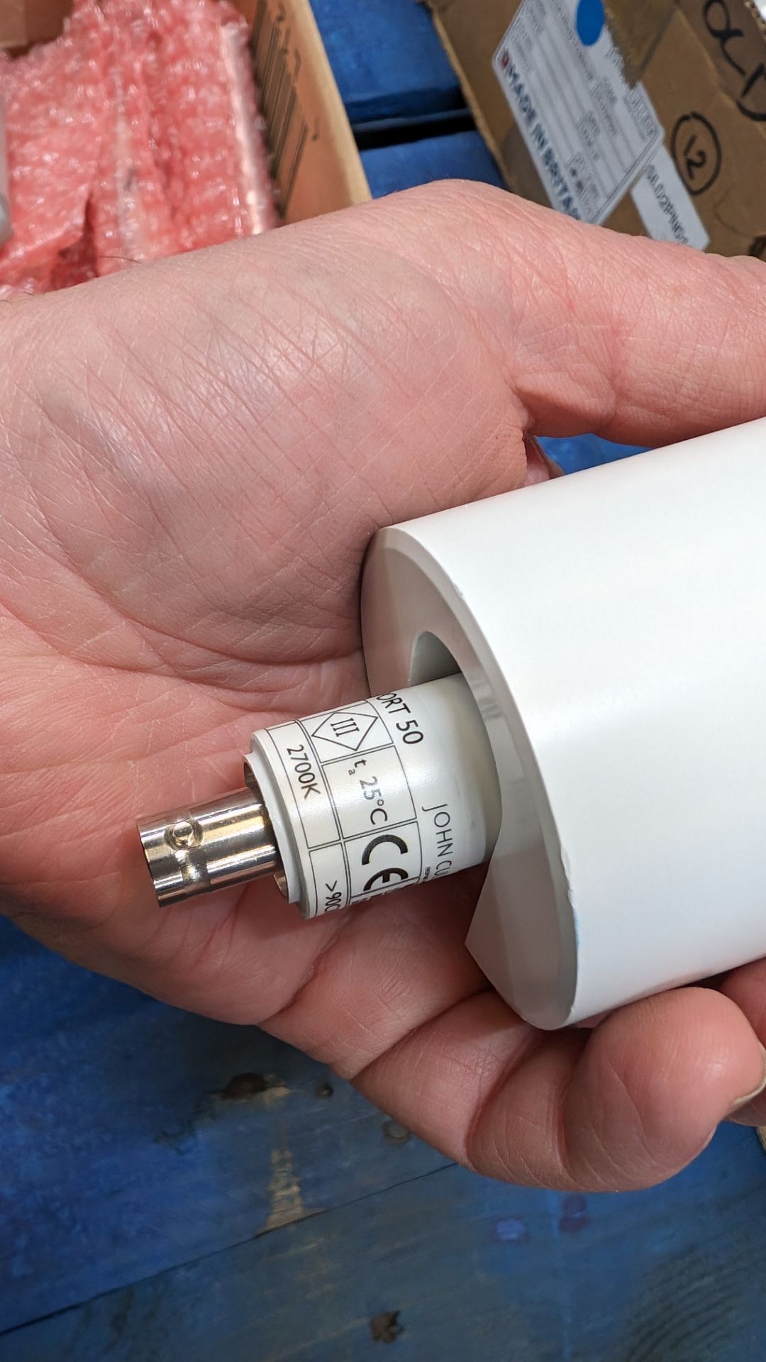 18 off Vorsa Port50 IP20 LED white spot lamps for use with tracking systems - tracking fitting requi - Bild 9 aus 10