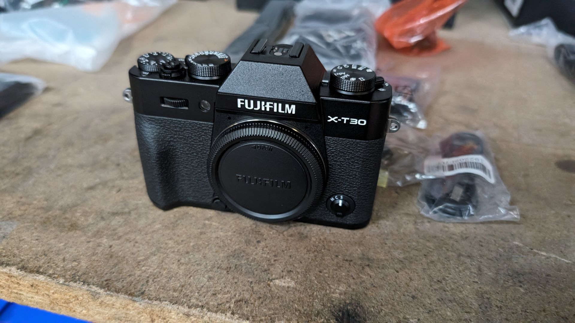 Fujifilm X-T30 camera, including battery, charger, cables, strap and more. NB: no lens - Image 4 of 12