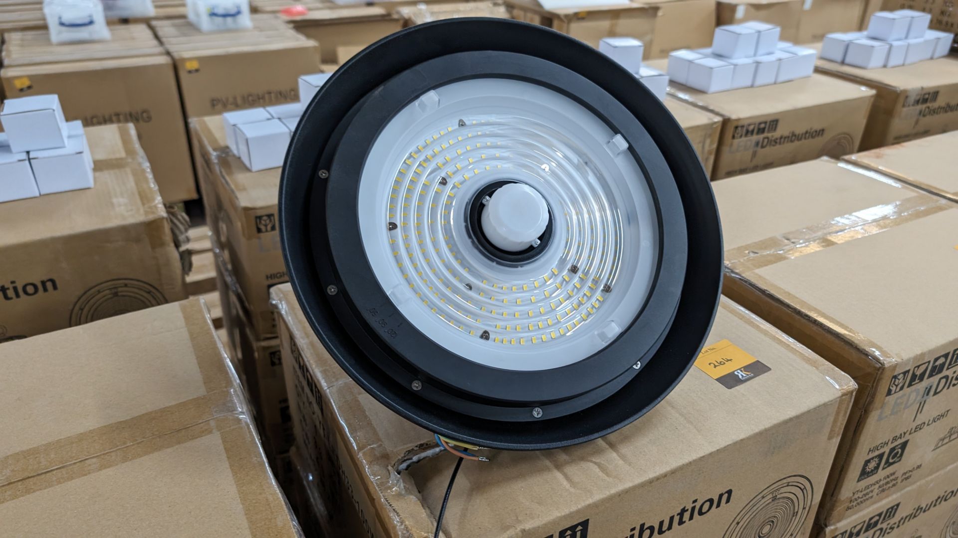 10 off high bay LED lights, model name Typhoon (Nautilus Shell Inspired Heat Sink Design) switchable - Bild 3 aus 7