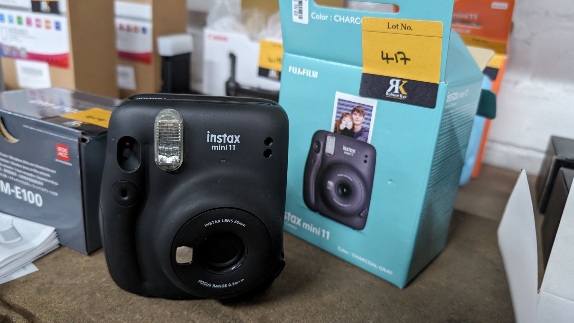 Fujifilm Instax Mini 11 instant camera. In charcoal grey - Image 10 of 10