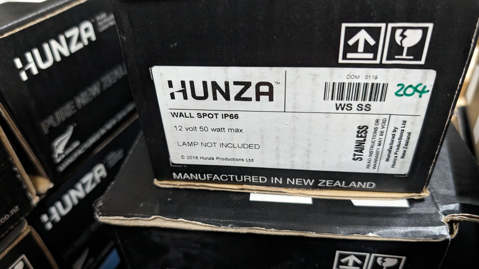 5 off Hunza assorted stainless steel lights - Bild 5 aus 6