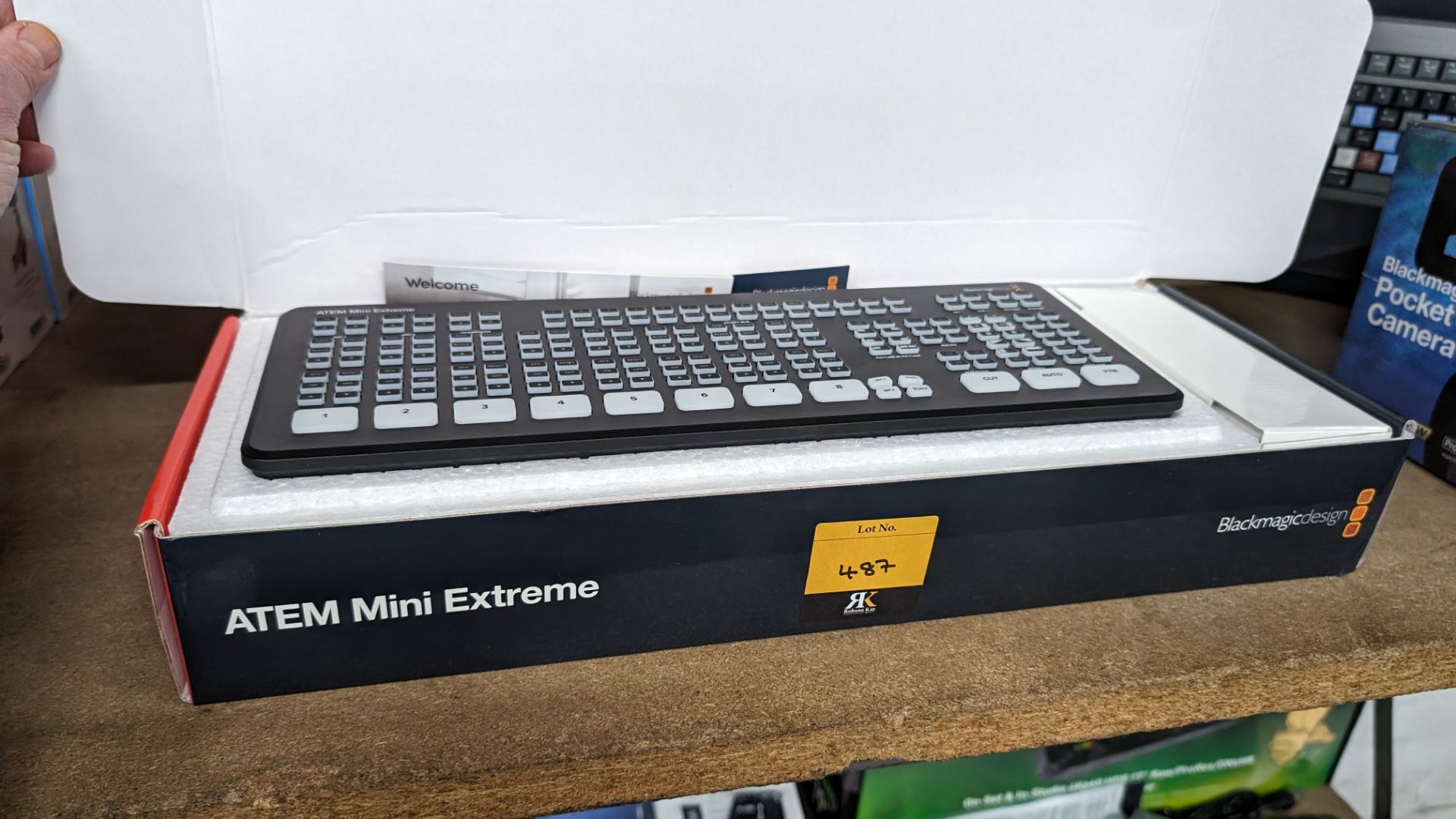 Blackmagic Design ATEM Mini Extreme live stream and record editing keyboard