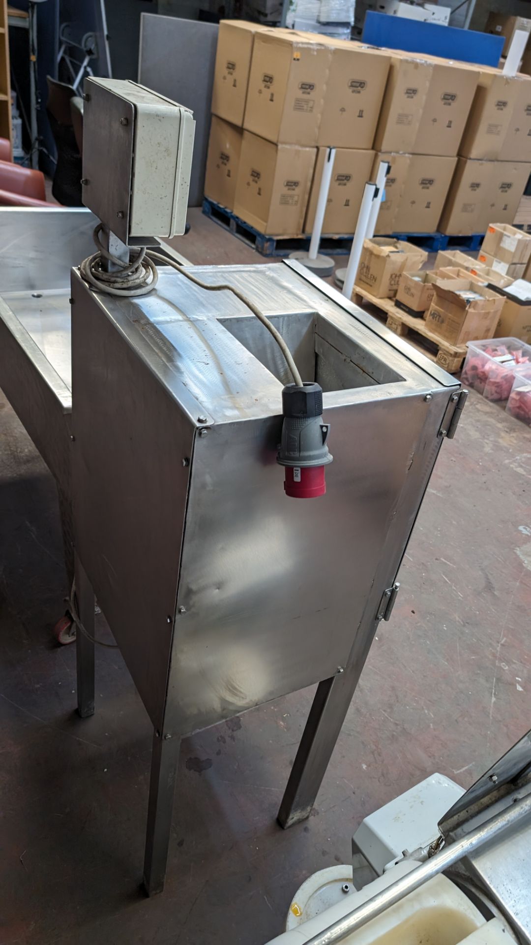 Curd cutting machine, 3-phase. Understood to be purchased in 2018. - Bild 7 aus 10