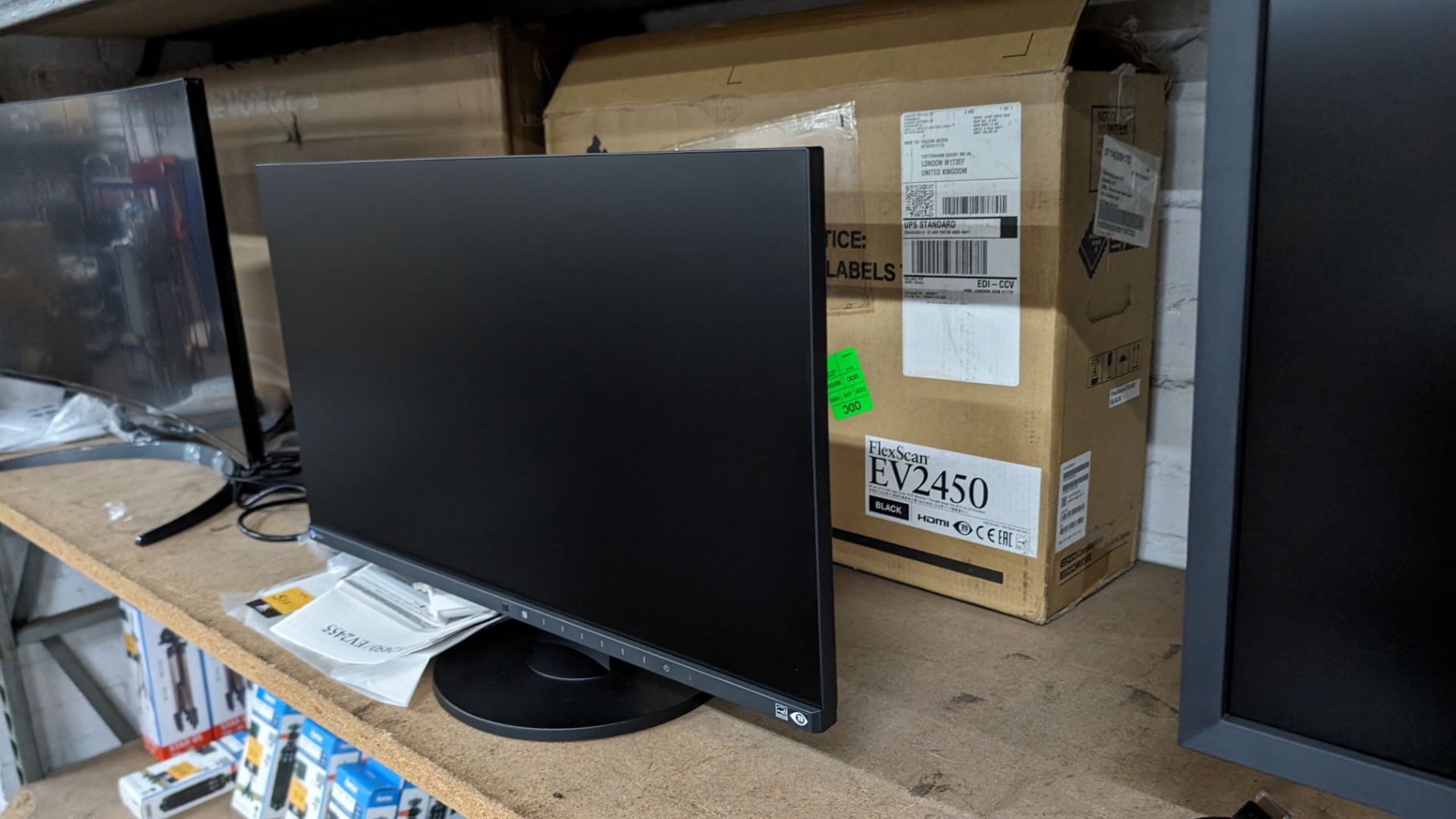 Eizo Flexscan model EV2450 23.8" widescreen colour LCD monitor - Image 4 of 8