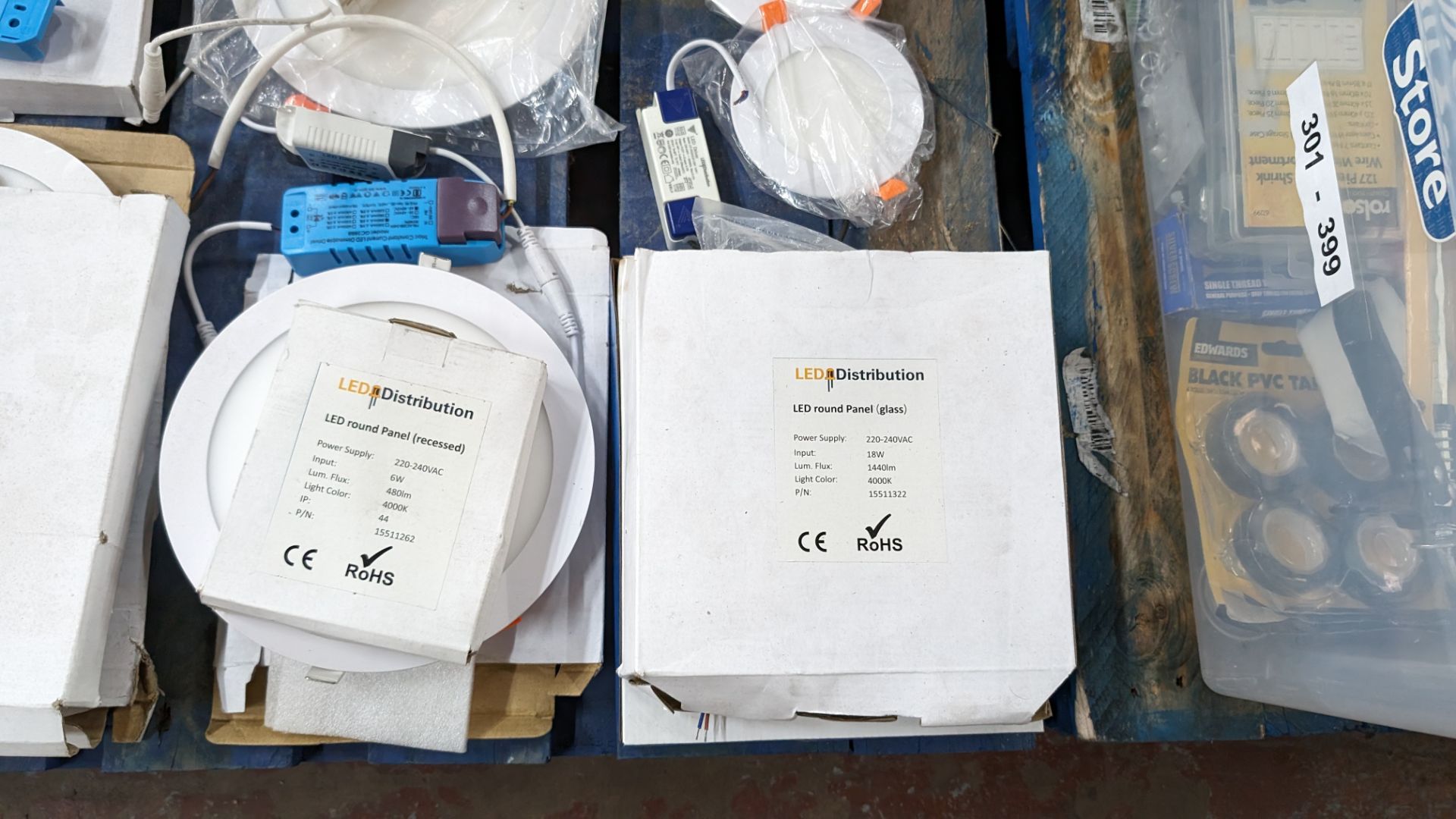The contents of a pallet of assorted lighting products, including lamps, bulbs and drivers - Bild 5 aus 13