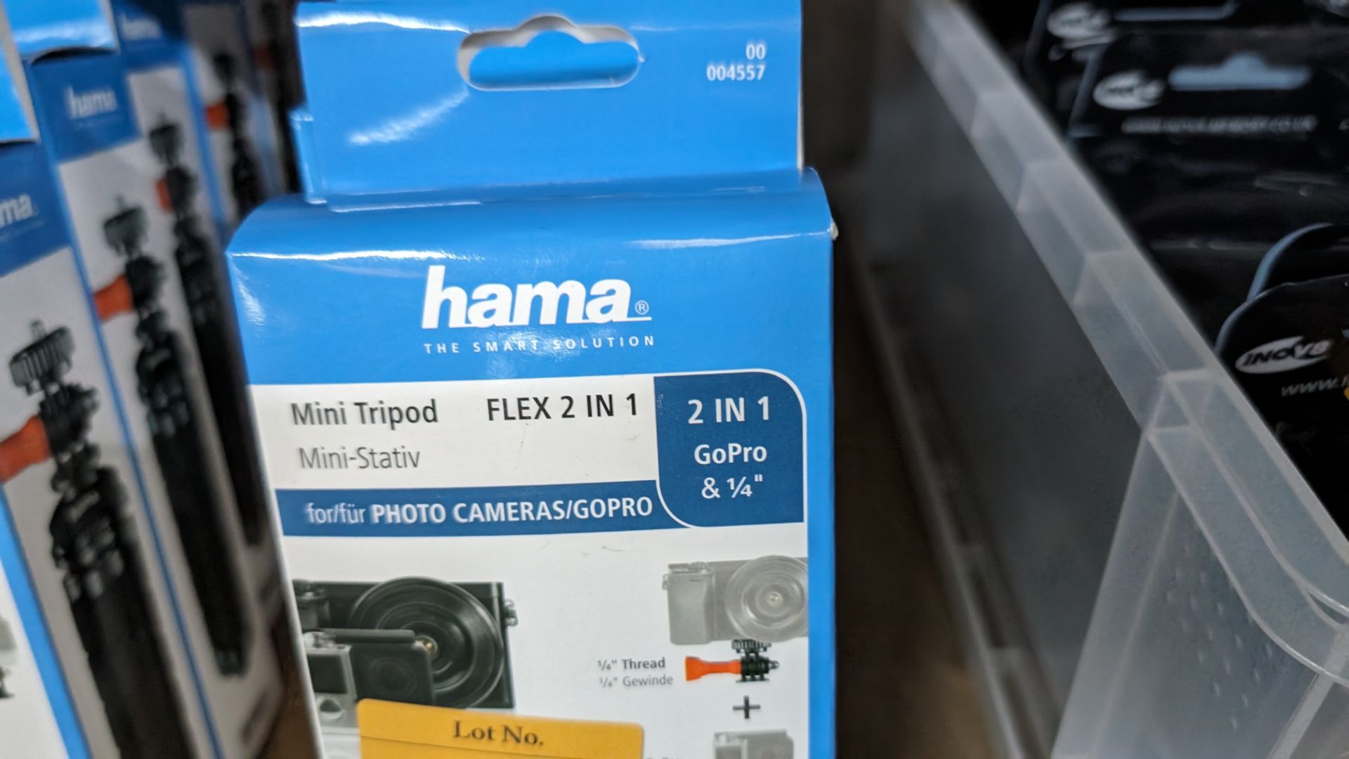 7 off Hama Mini Stativ tripods, Flex 2-in-1, Go Pro & 1/4" - Image 3 of 3