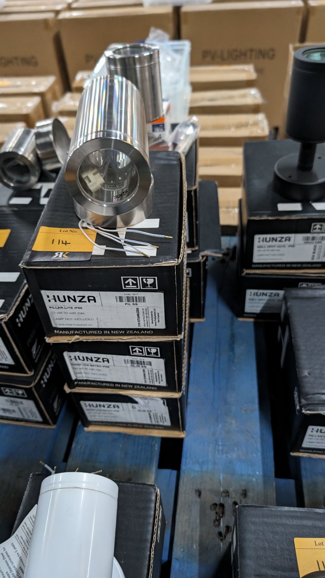 5 off Hunza assorted stainless steel lights - Bild 2 aus 6