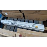 3 off Tsong 36w IP65 1230mm LED batten lamps with Philips LED drivers