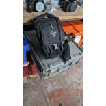 10 off camera bags, each including a strap