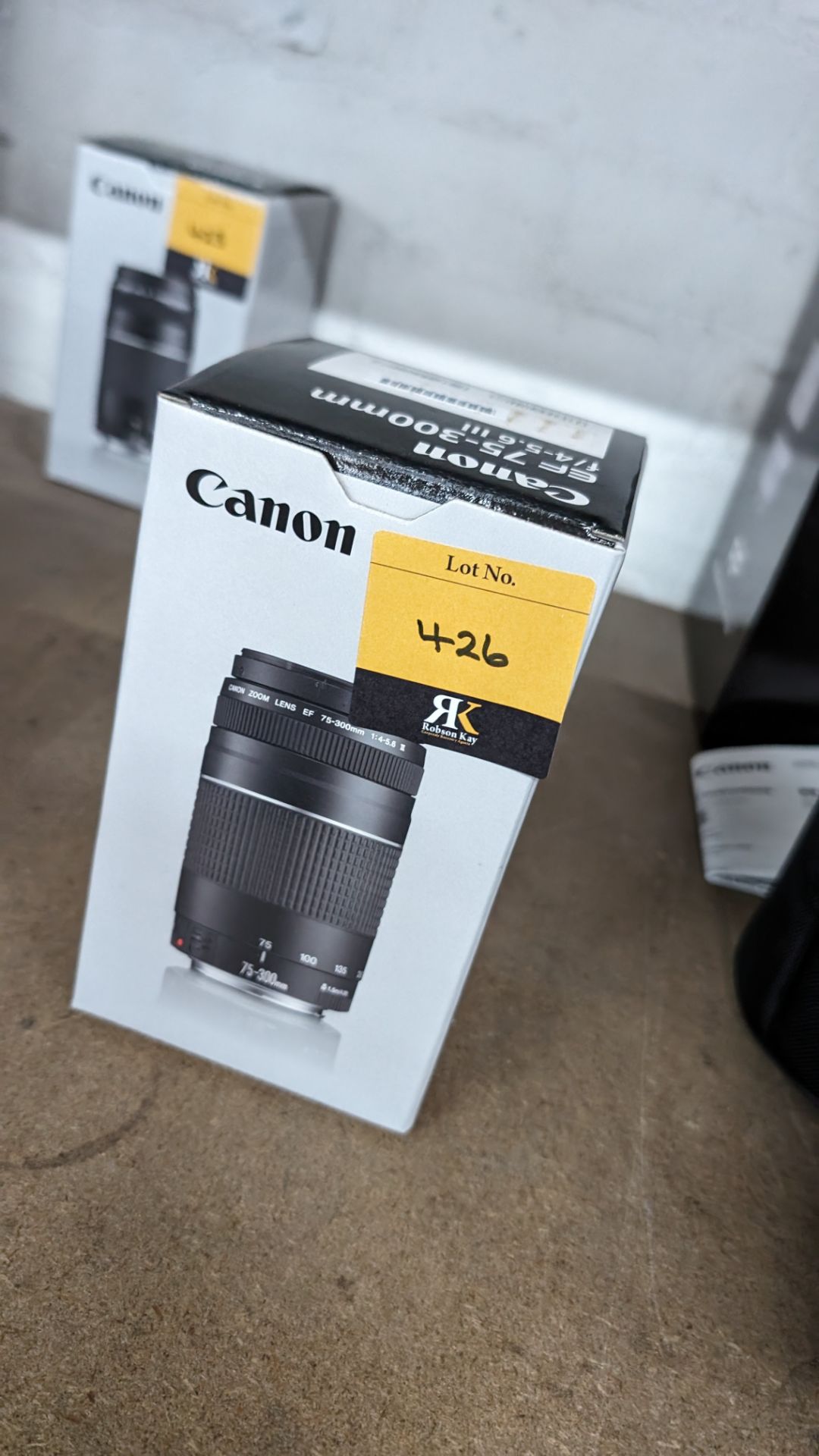 Canon EF 75-300mm lens, f/4-5.6 III - Image 2 of 8