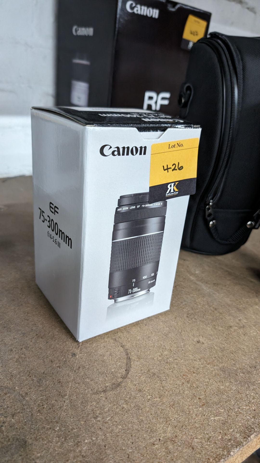 Canon EF 75-300mm lens, f/4-5.6 III - Image 4 of 8