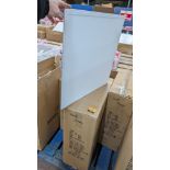 12 off 595mm x 595mm 5500k 45w LED lighting panels, each including driver - 1 carton