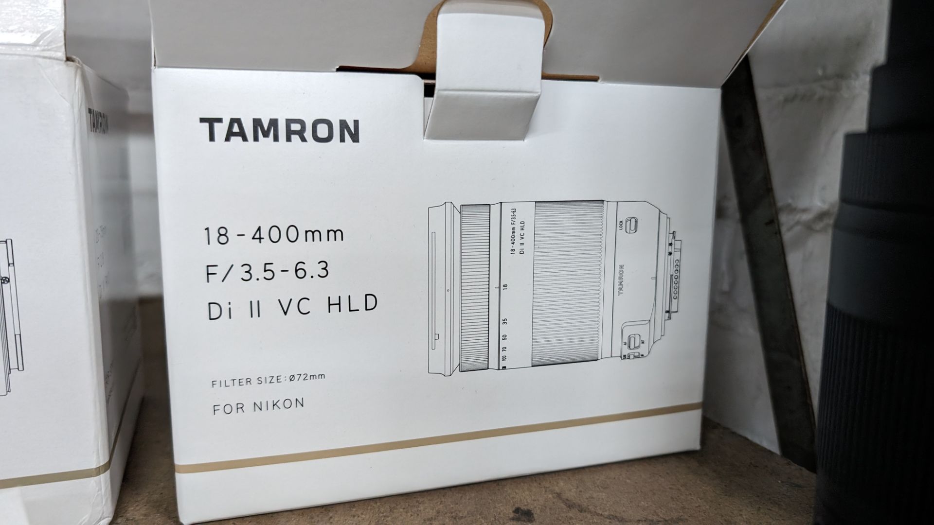 Tamron 18-400mm lens, f/3.5-6.3, Di II VC HLD. Filter size 72mm. For Nikon - Bild 4 aus 7