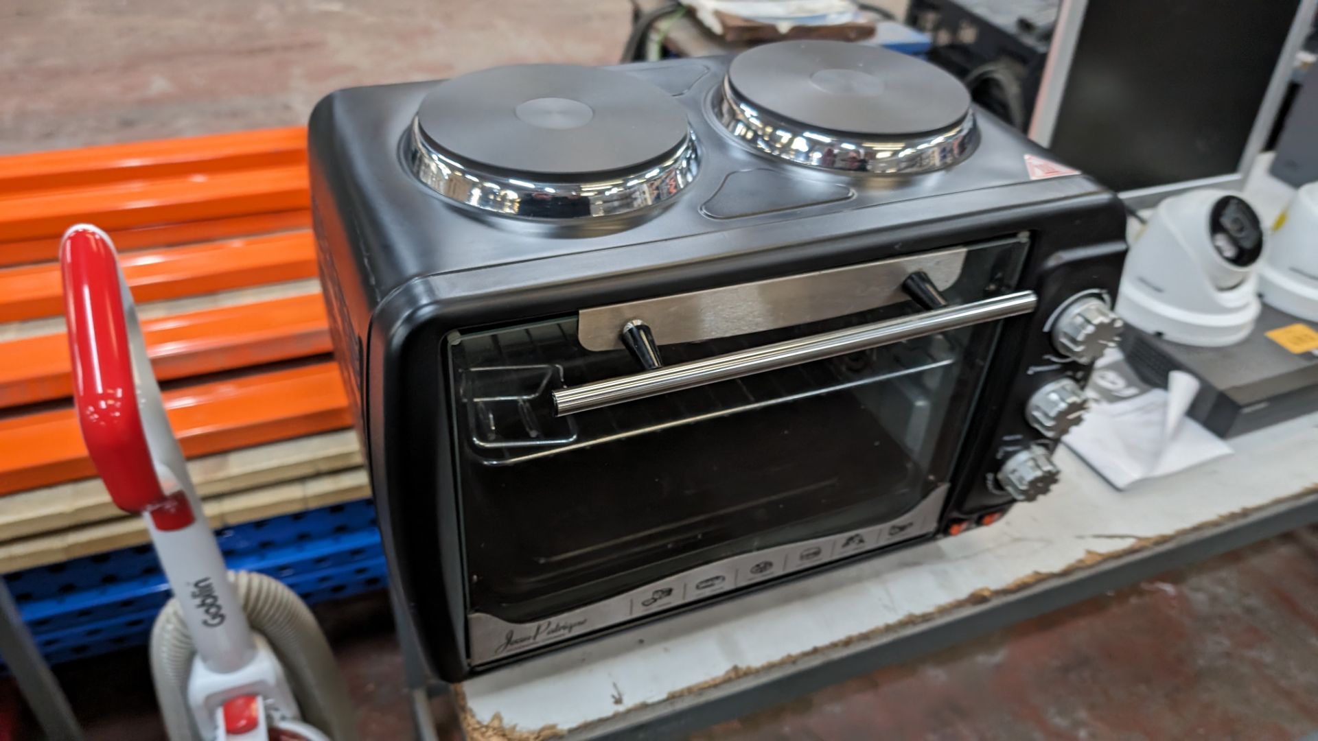 Mixed appliance lot comprising Kenwood microwave, Goblin vacuum cleaner and Jean-Patrique compact ov - Bild 4 aus 13