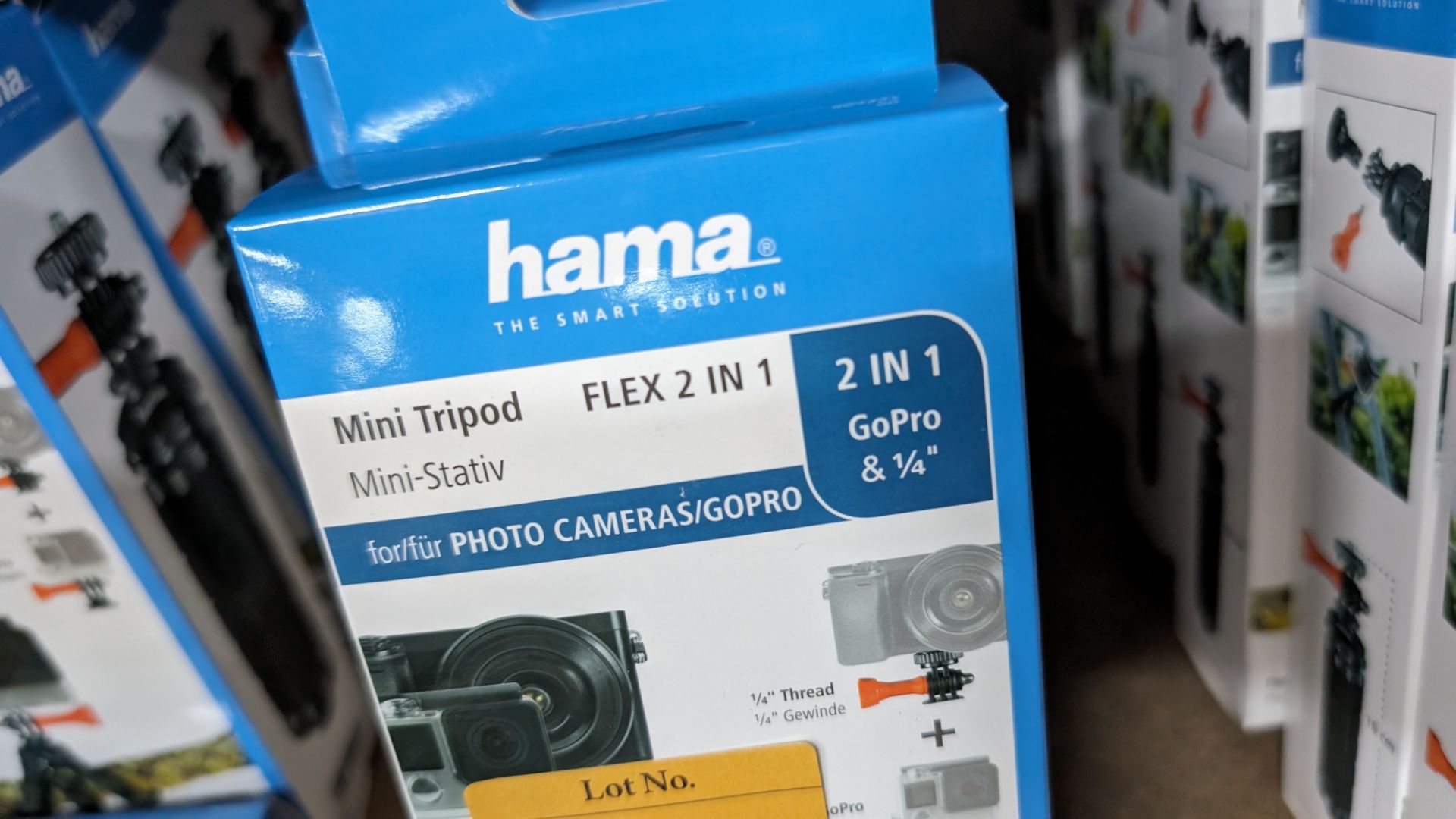 6 off Hama Mini Stativ tripods, Flex 2-in-1, Go Pro & 1/4" - Image 3 of 3