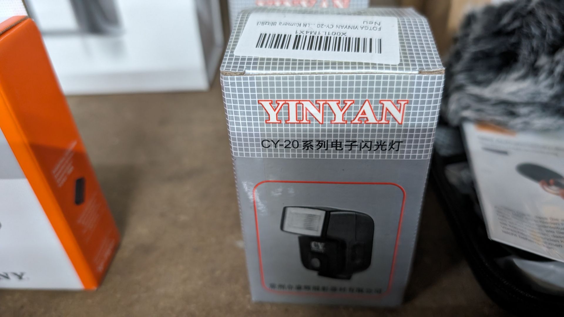 6 off Yin Yan/Changyin flash units, model CY-20 - Bild 7 aus 10