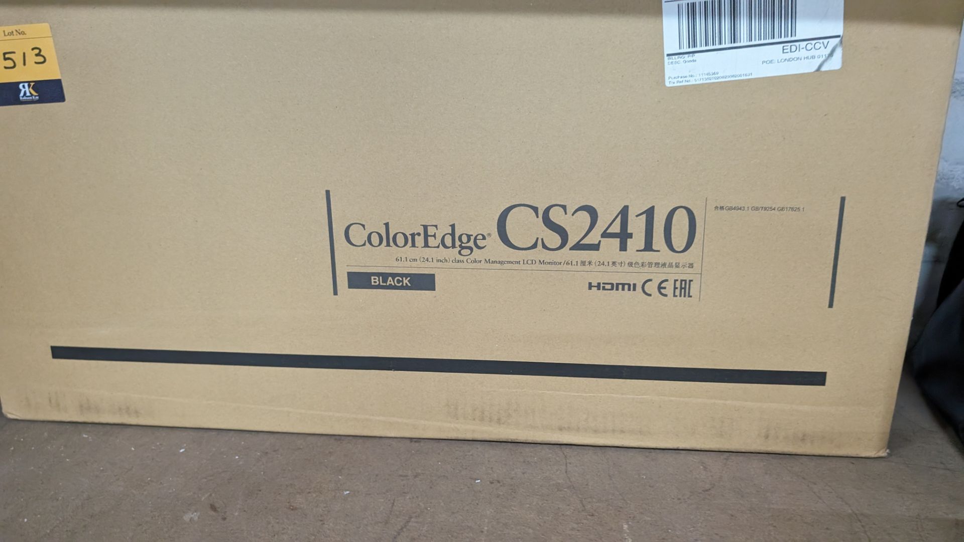 Eizo Color Edge CS2410 24.1" widescreen LCD monitor - Image 3 of 6