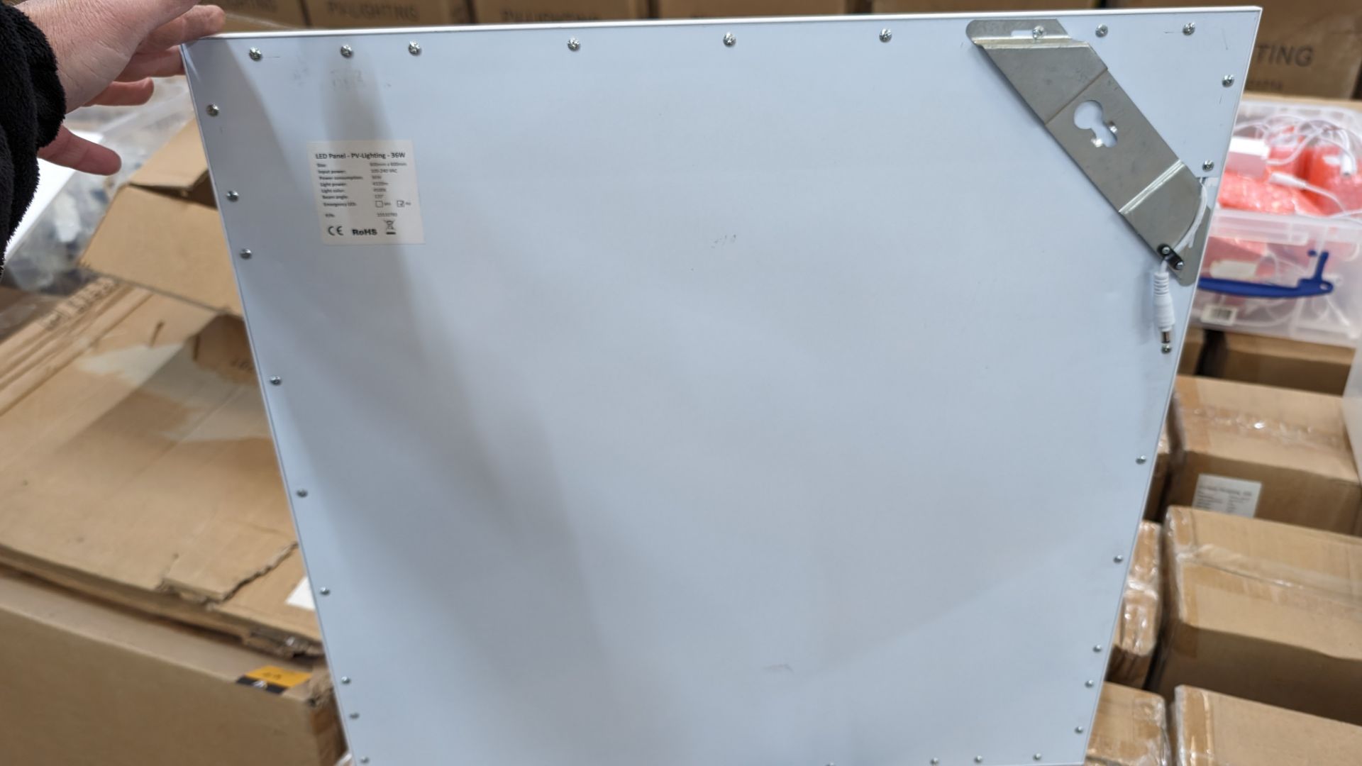 16 off 600mm x 600mm 36w 6000k 4320 lumens cold white LED lighting panels. 36w drivers. This lot c - Image 10 of 16