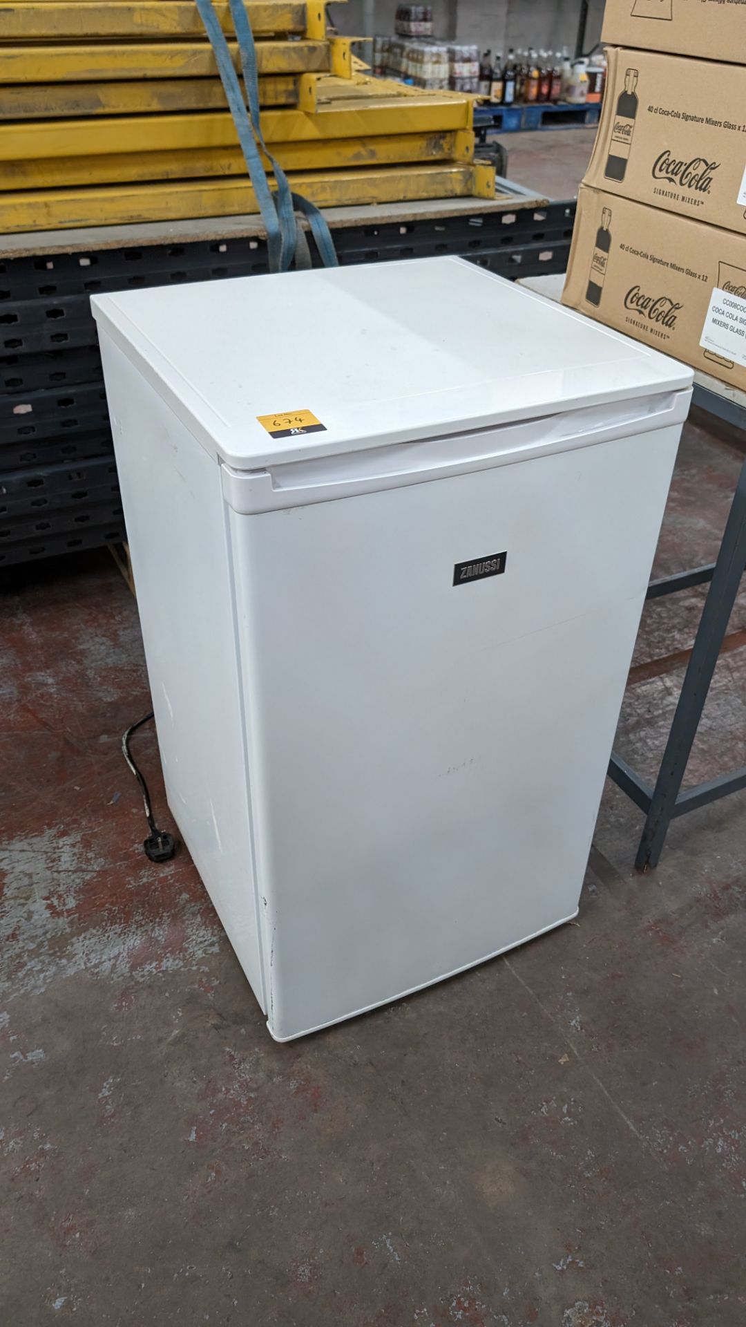Zanussi undercounter domestic freezer